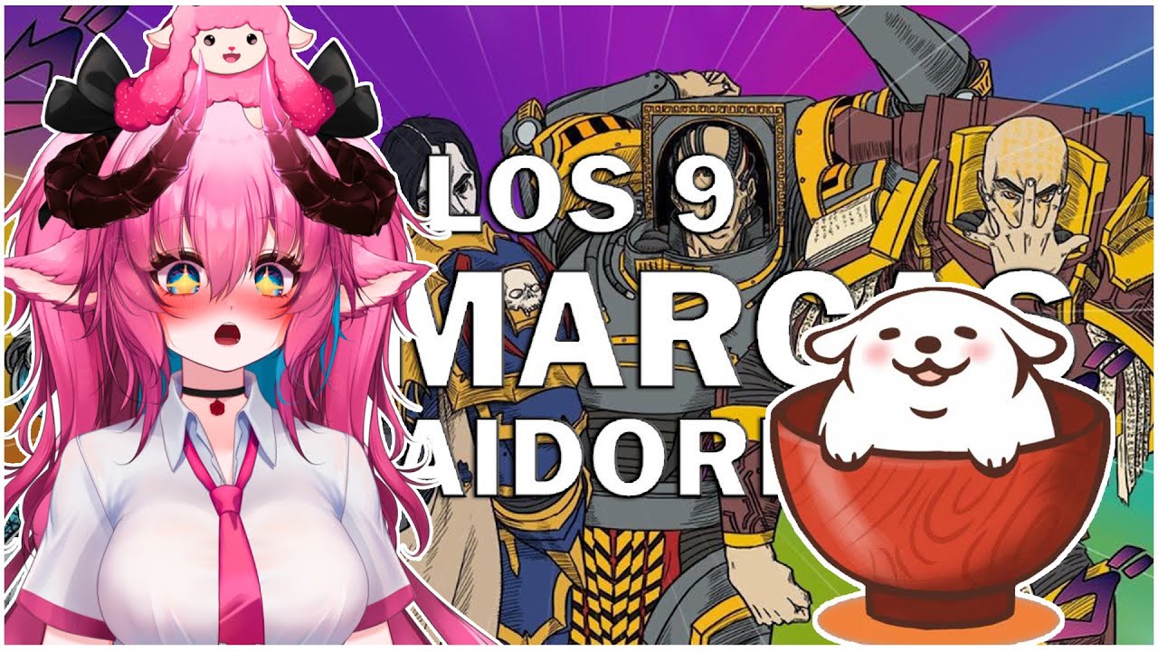 La historia de los 9 Primarcas traidores de Warhammer 40k | Irelyth reacciona a 3Huntle0