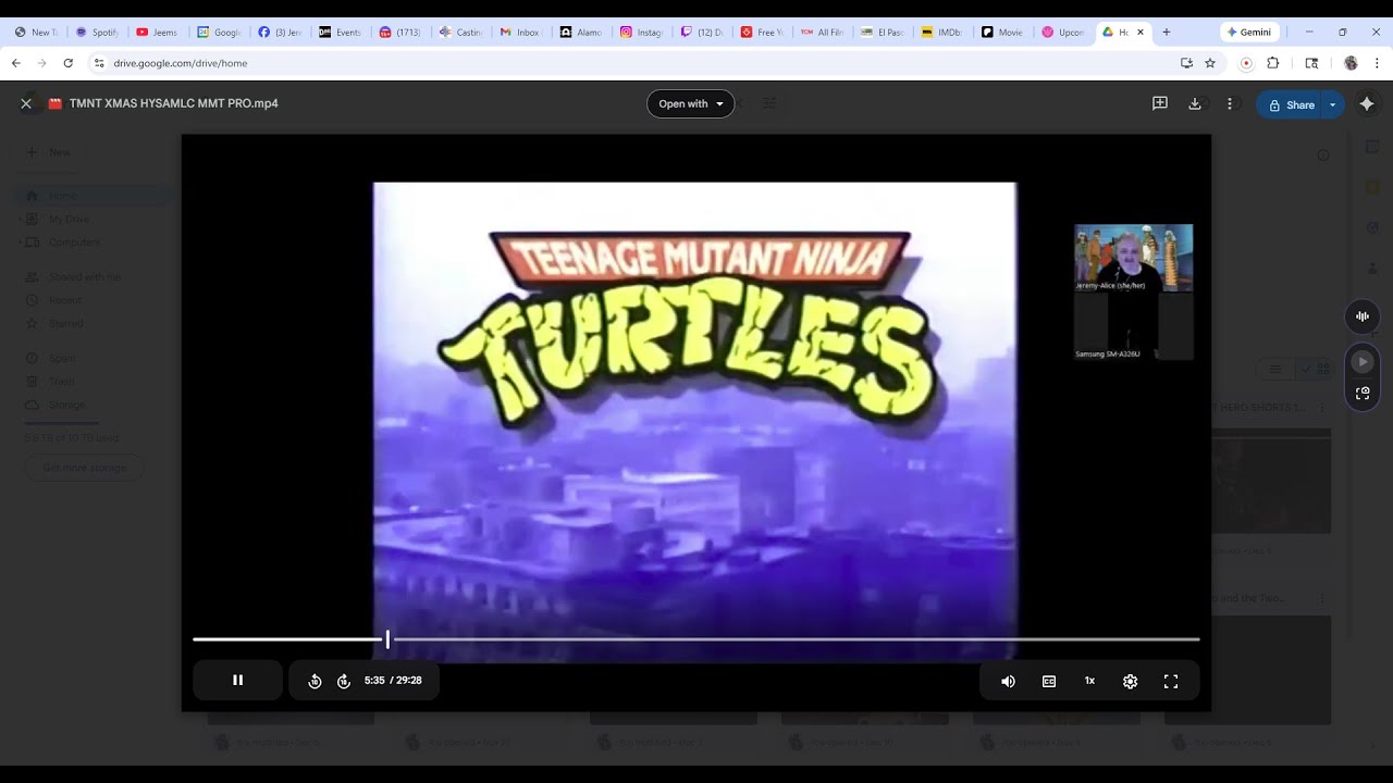 E165 HAVE YOURSELF A TURTLES CHRISTMAS +NINJA TURTLES CHRISTMAS RIFF+      +LINK IN DESCRIPTION+