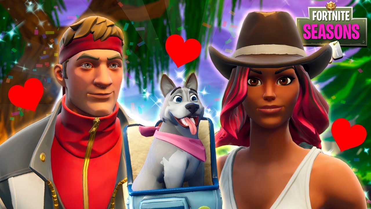 DIRE ADOPTS A PUPPY FOR HIS GIRLFRIEND - WHAT IS HIS NAME?? ( Fortnite Film )