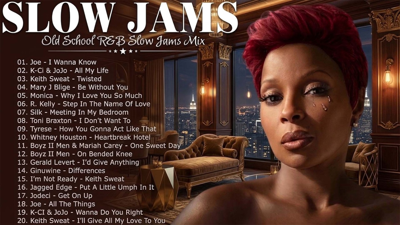 80's & 90's R&B Slow Jam Mix 🍷 - Gerald Levert, Boyz II Men, Kc & Jojo, R Kelly, Mariah Carey , Joe