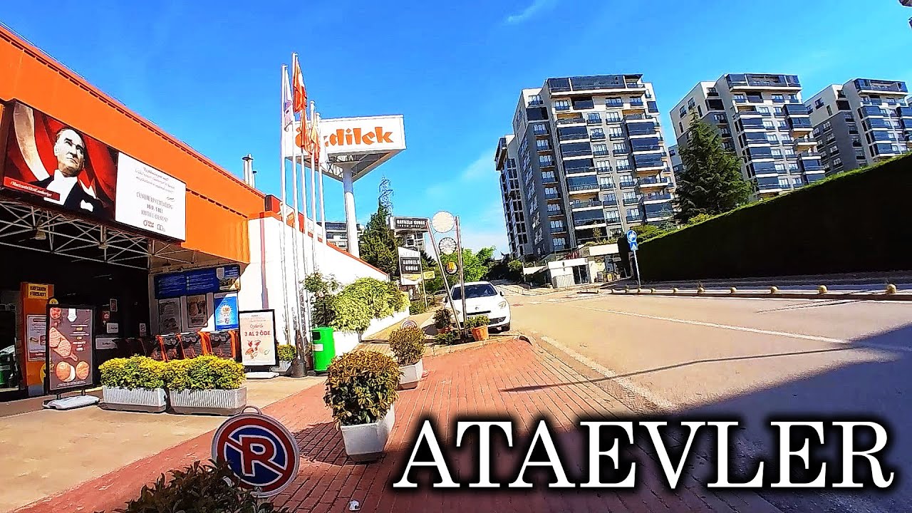 ATAEVLER MAHALLESİ - BURSA NİLÜFER - Bursa city walking tour - جولة سيرا على الأقدام في مدينة بورصة