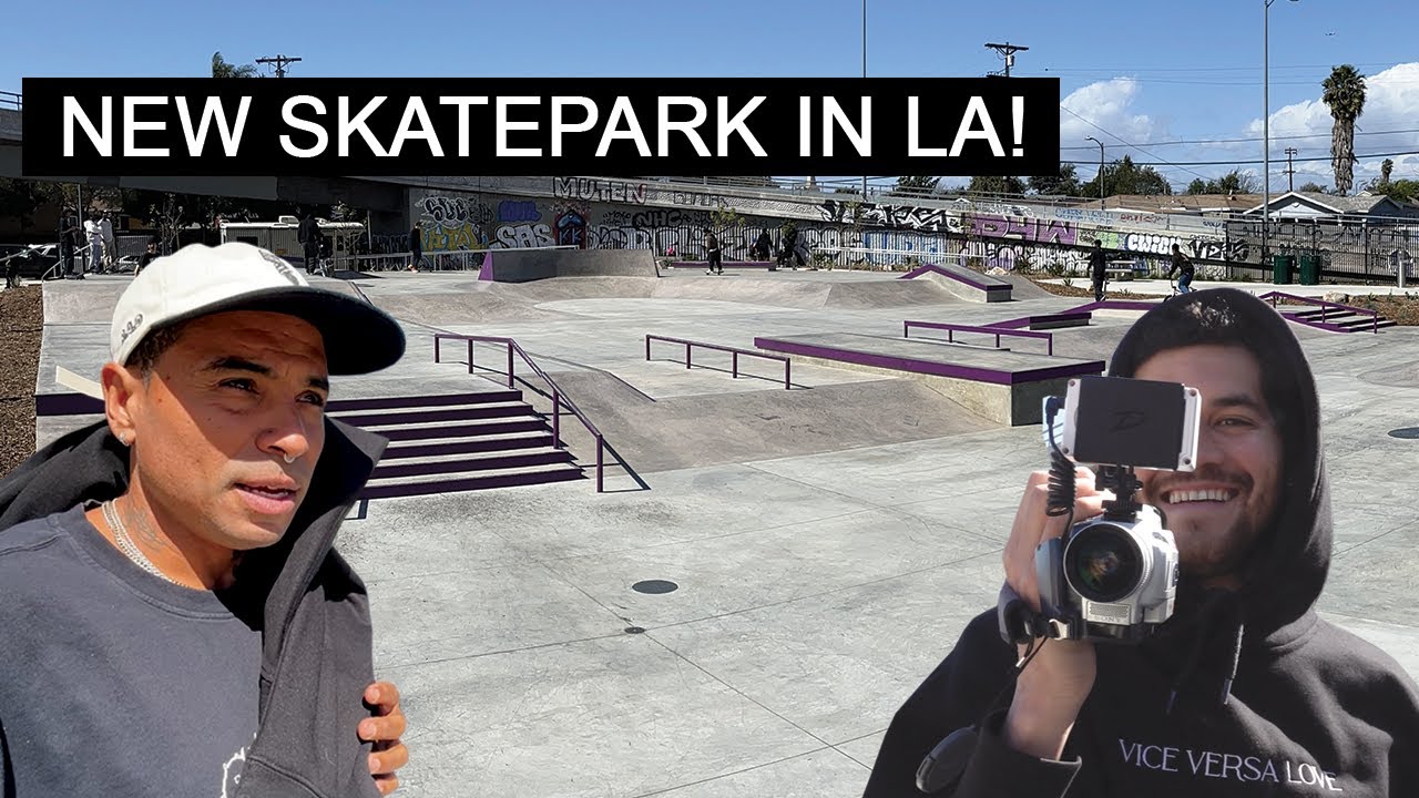 WATTS SKATEPARK (NEW L.A SKATEPARK)