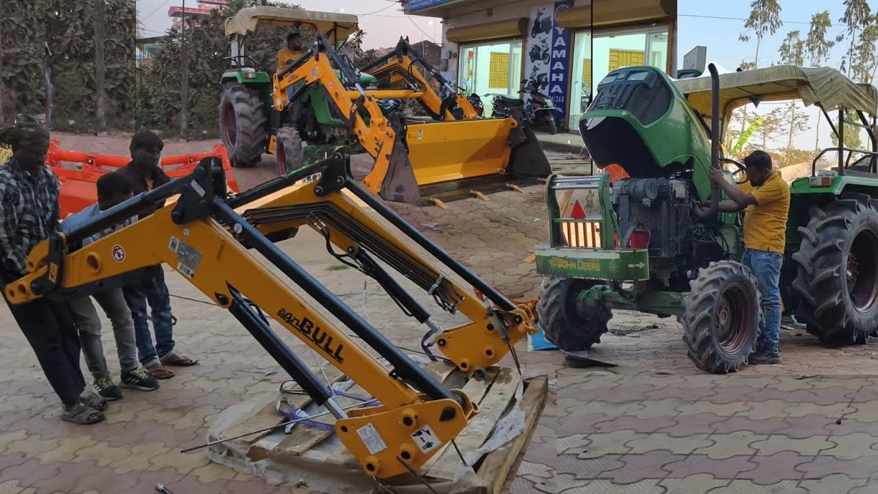 How to Convert Mini Tractor into Earth Moving Machine Step-by-Step Process 
