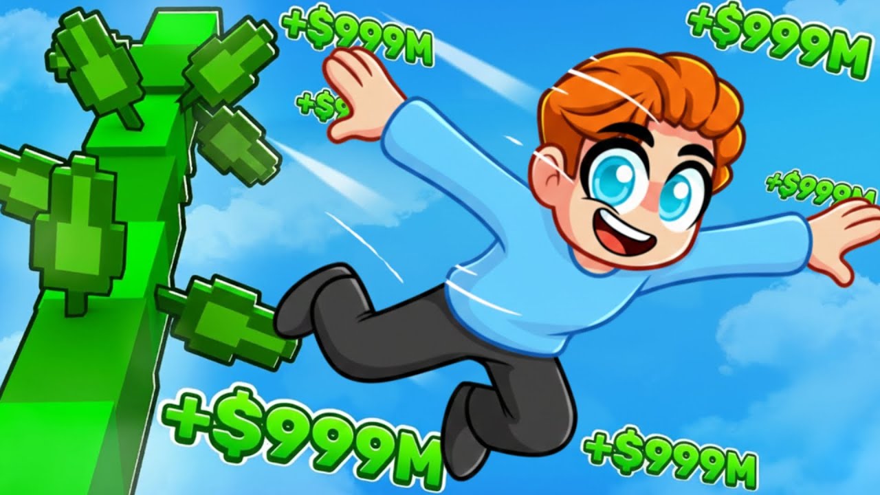 Tjänar Trillioner I Roblox Build To Fall!