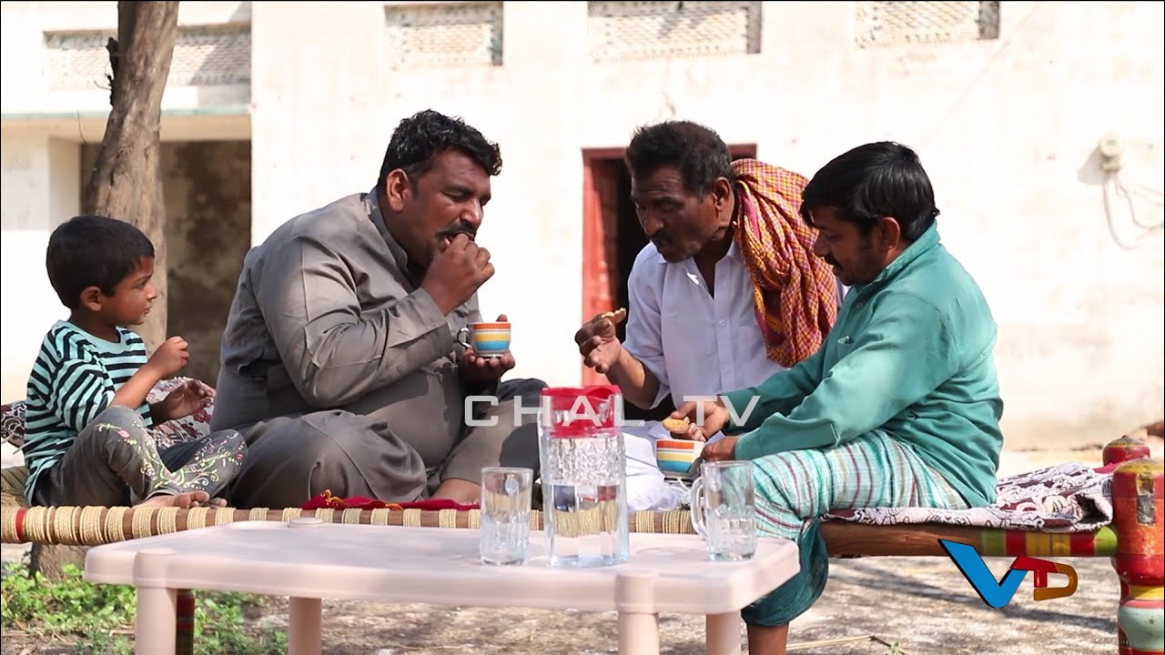 Chai Biscuit Aur Mehman #Helmet Rocket Aur Tedi | New Punjabi Comedy | Funny Video 2020 | Chal TV