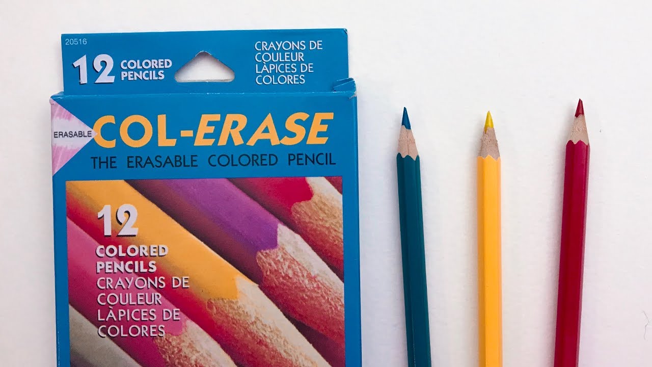 PRISMACOLOR COL-ERASE PENCILS // review