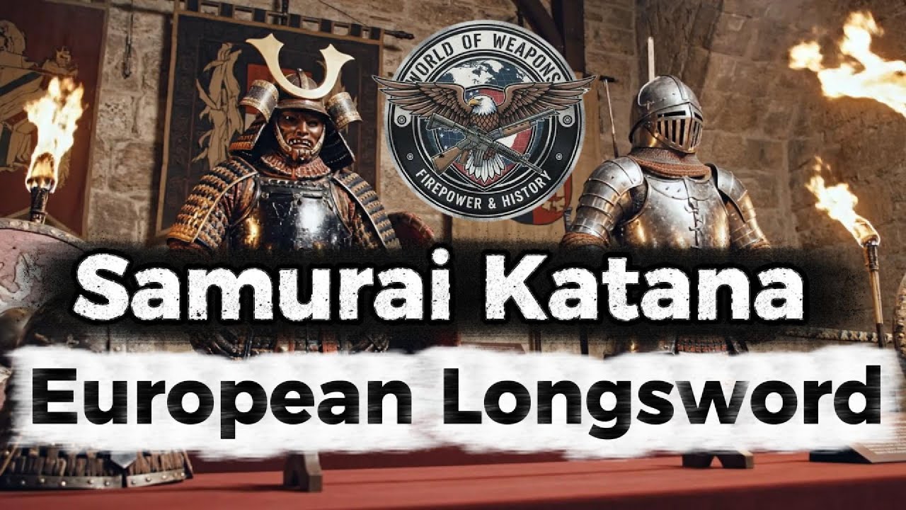 Samurai Katana vs European Longsword | World of Weapons