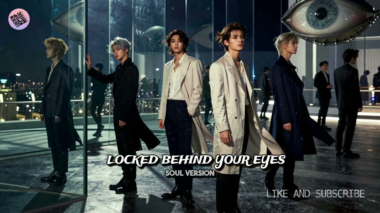 LOCKED BEHIND YOUR EYES &ndash; Soul Version &ndash; LKM Vocals | Dark Kpop | Lucien Kpop Music #darkkpop