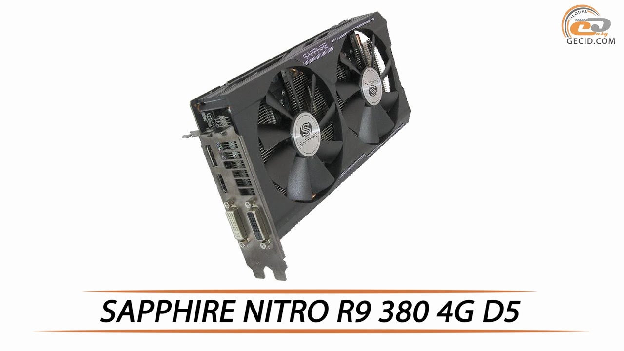 SAPPHIRE NITRO R9 380 4G D5 - обзор видеокарты