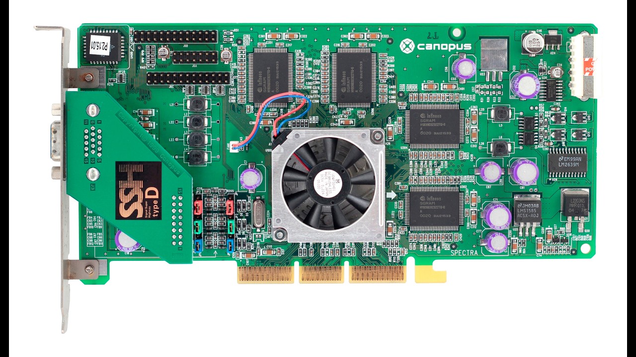 👉 GeForce 2 GTS 32 MB DDR AGP by Canopus (Spectra 8400)