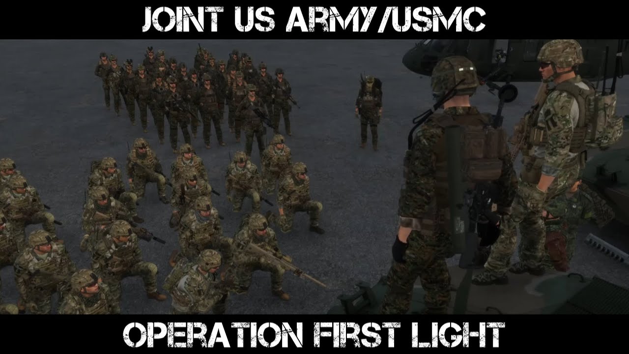 ARMA Reforger Joint Op Milsim - Operation First Light - USMC/US Army