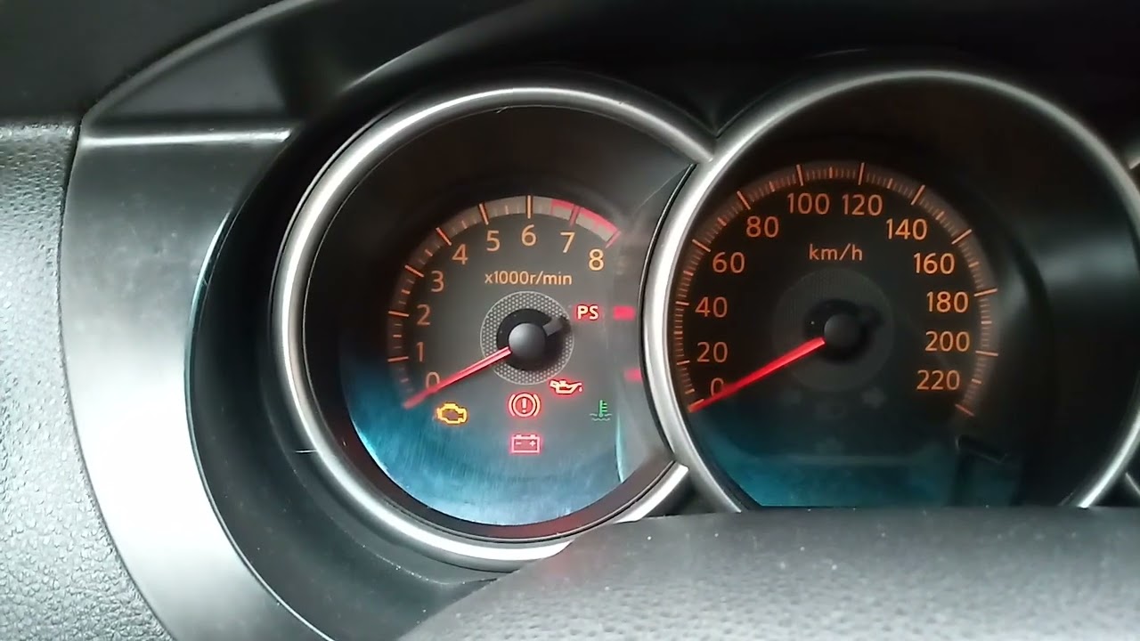 Горит индикатор «Check Engine»! Доступ к заводскому тесту! Электроника Nissan Livina Tiida Sentra...