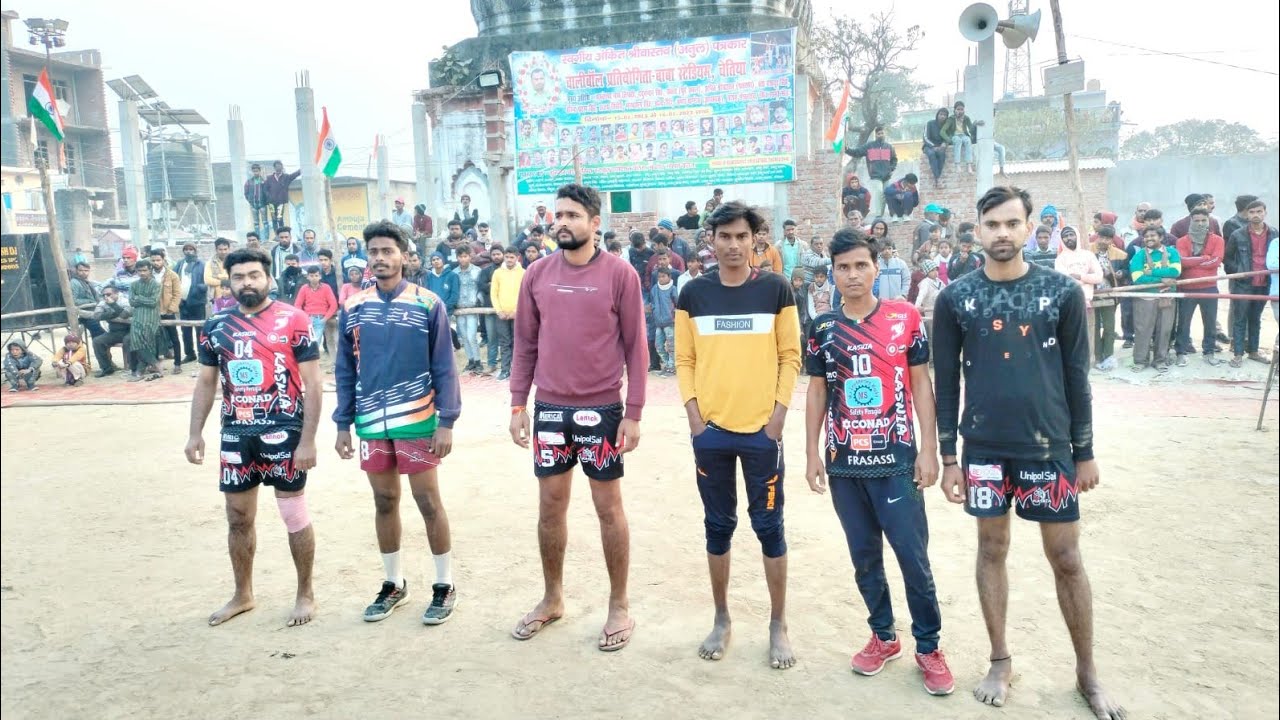 siddharth nagar Spikers vs Gorakhpur semifinal set 1 dileep Volleyball Prabhat singh vikash Yadav