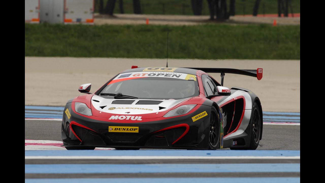 Luiz Razia McLaren GT3 Paul Ricard Onboard 2013