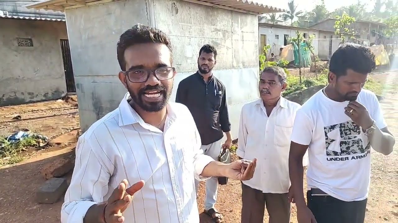 Illegal houses mushrooming in WRD property at IDC cuncolim.