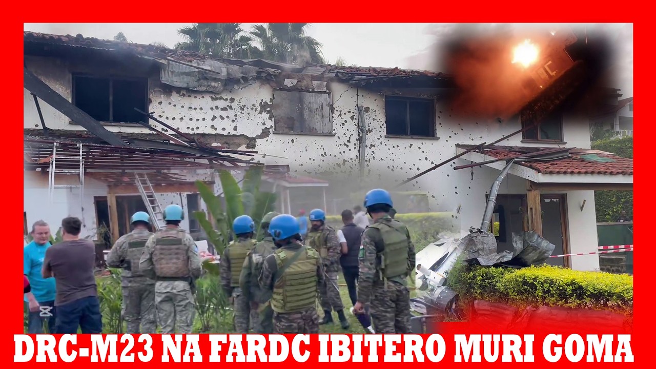 GOMA: IBINDI BITERO DRONE YA FARDC YARASHE I GOMA, YICA ABARIMO UMUKOZI WA LONI | AMAKURU MASHYA