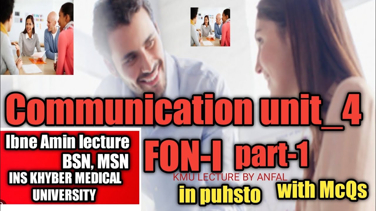 Communication | Techniques|Types of Communication|Fundamentals of Nursing | Chapter _4 part -1| mcqs