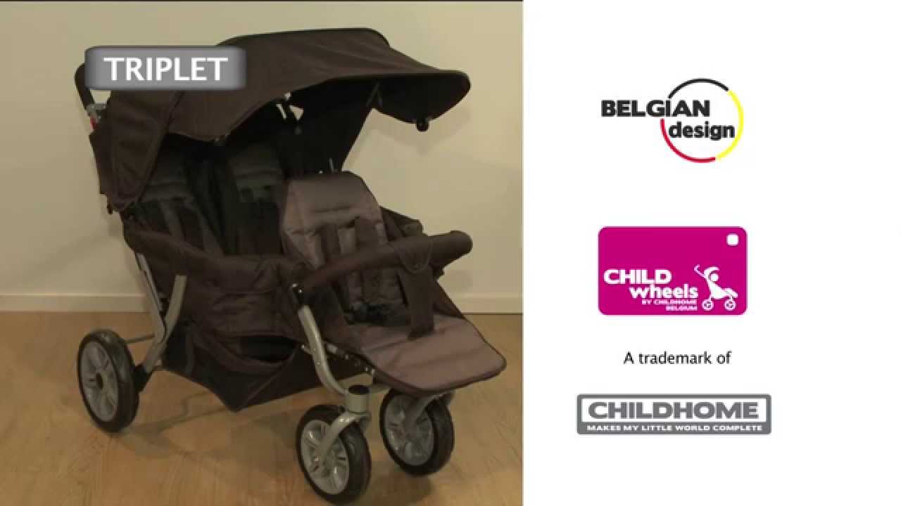 Childwheels - Triplet stroller