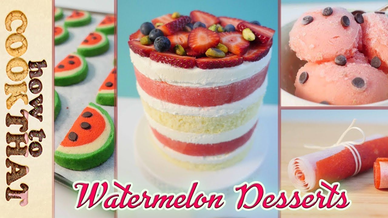 10 Best WATERMELON Recipes in 10 minutes: How To Cook That Ann Reardon
