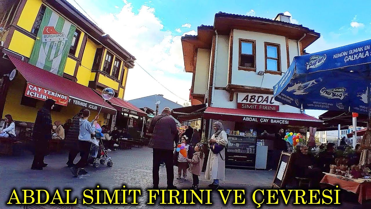 Улицы, пропитанные ароматом симита: пекарня Bursa Abdal Simit и окрестности