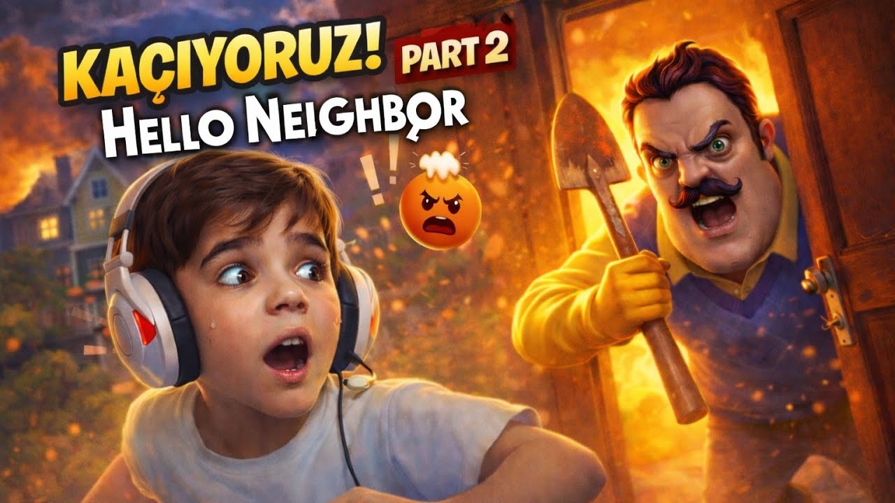 KAÇIYORUZ PART2 - HELLO NEİGHBOR