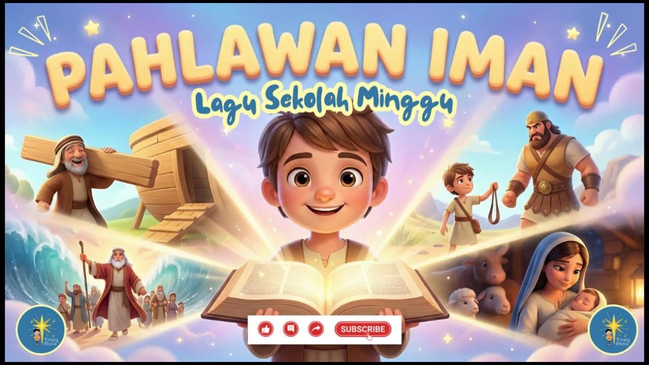 Pahlawan Iman | Lagu Rohani Anak Sekolah Minggu | Terang Dunia Animasi