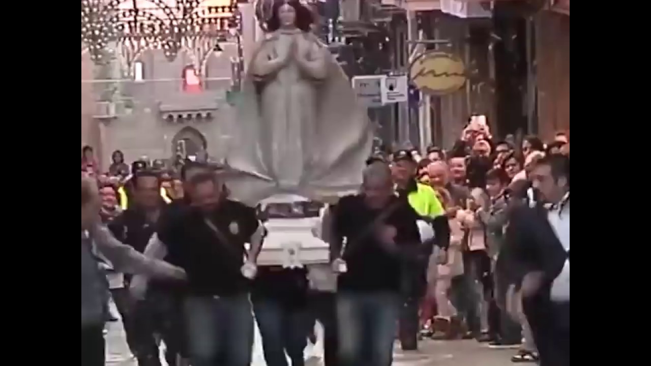 Caídas en procesiones