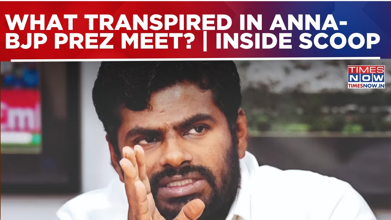Anna-BJP Prez Meet: Annamalai Lists Down BJP's Poor Performance, Discusses Reasons For Defeat?