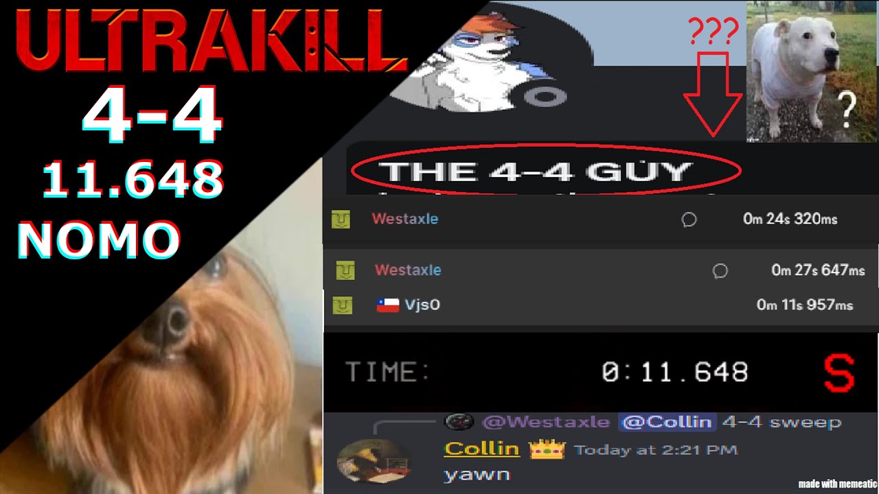 ULTRAKILL | 4-4 NOMO - 11.648 [Former World Record]