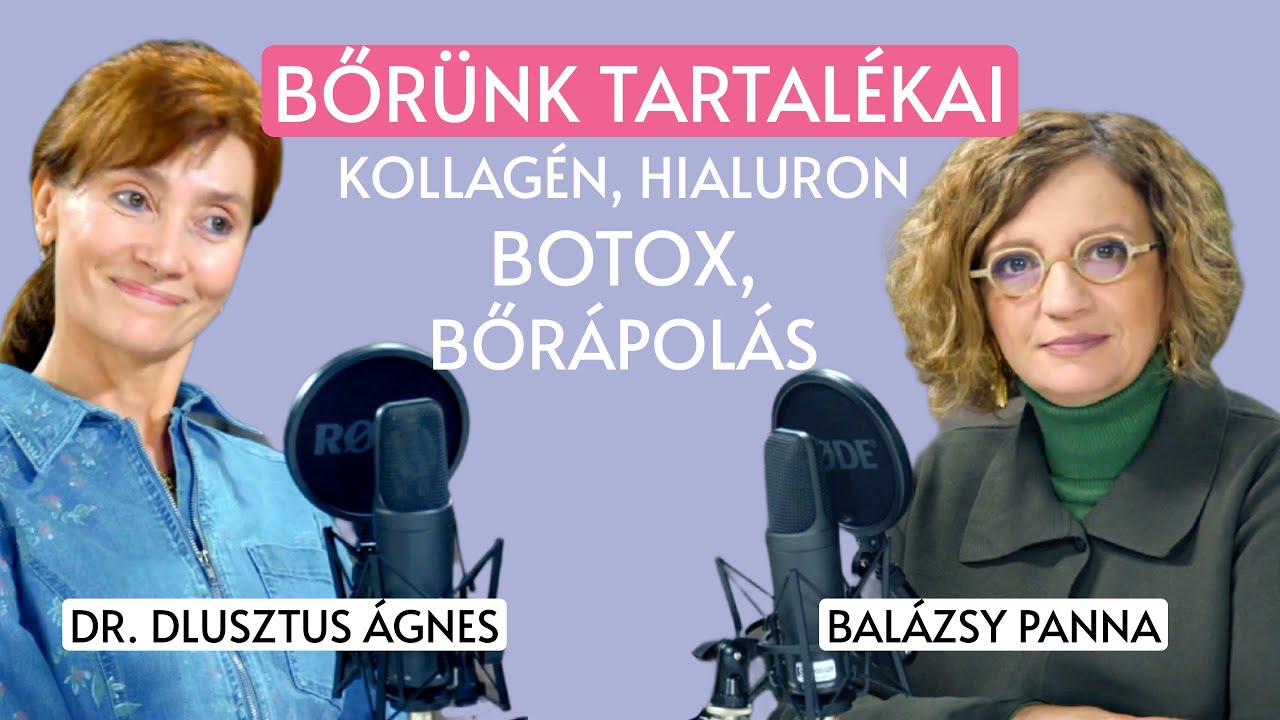 Bőrünk tartalékai - Kollagén, hialuron, botox, bőrápolás / Panna, csajok, satöbbi