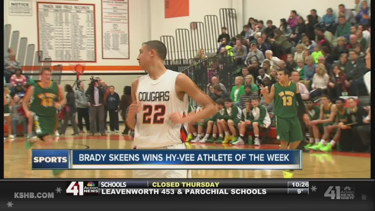 Brady Skeens of Shawnee Mission Northwest named HyVee Athlete of the Week
