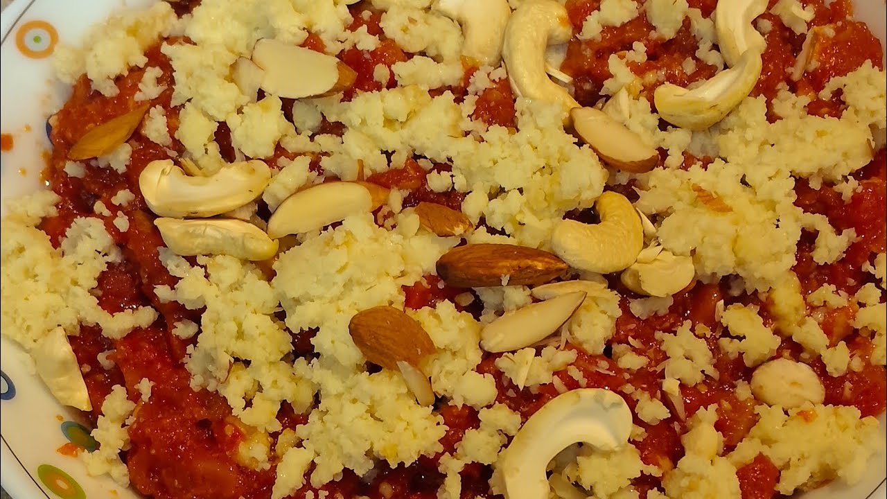 Ghanto ka kaam minto me. Swaadisht gaajar ka halwa.🫀⭐