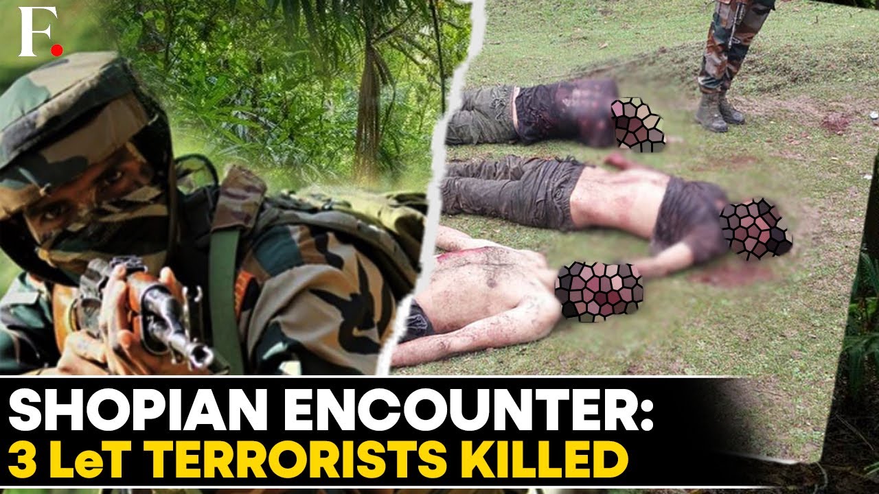 Indian Forces Kill 3 Lashkar Terrorists After Encounter In Shopian, J&K | N18G