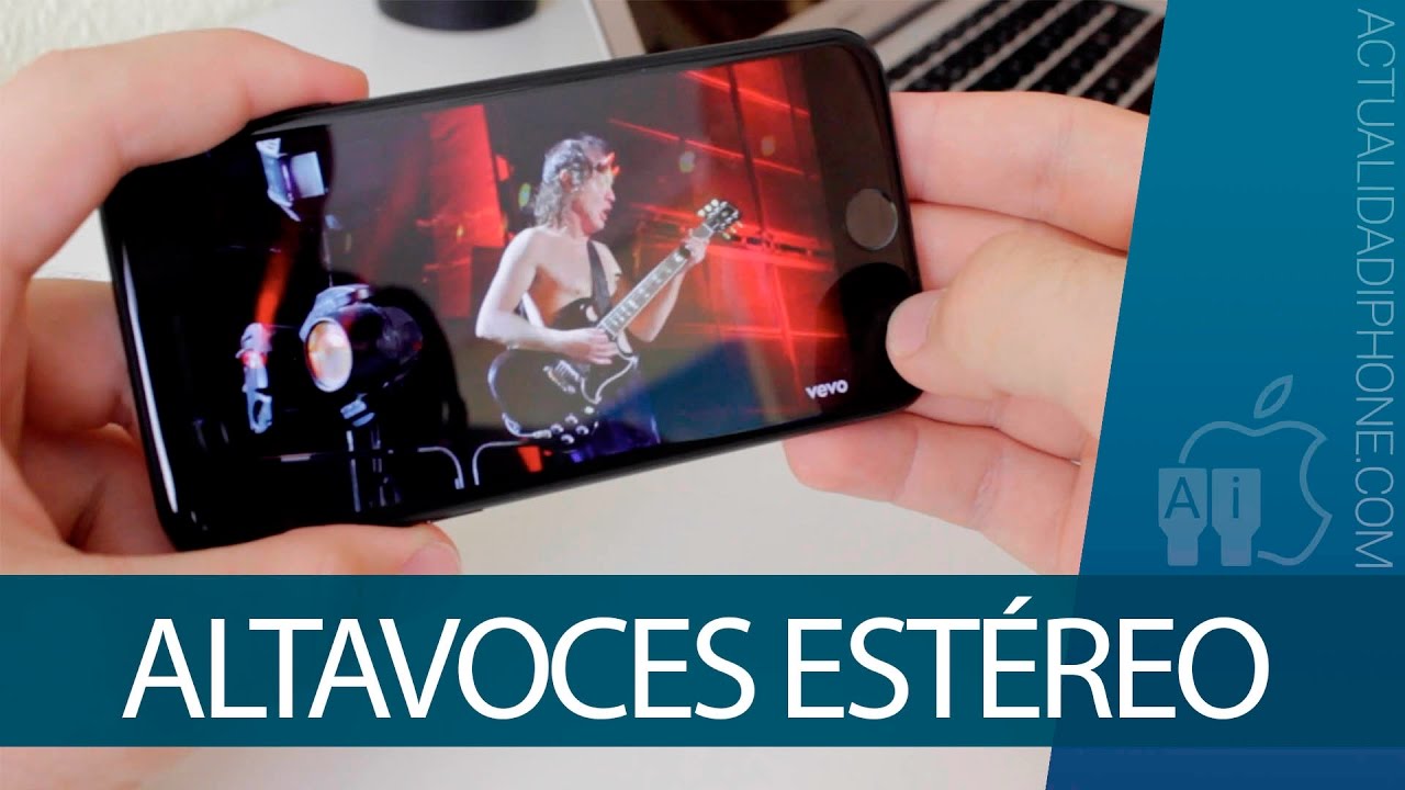 LOS NUEVOS ALTAVOCES ESTÉREO DEL IPHONE 7