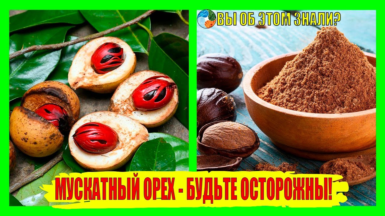 Мускатный орех - будьте осторожны!