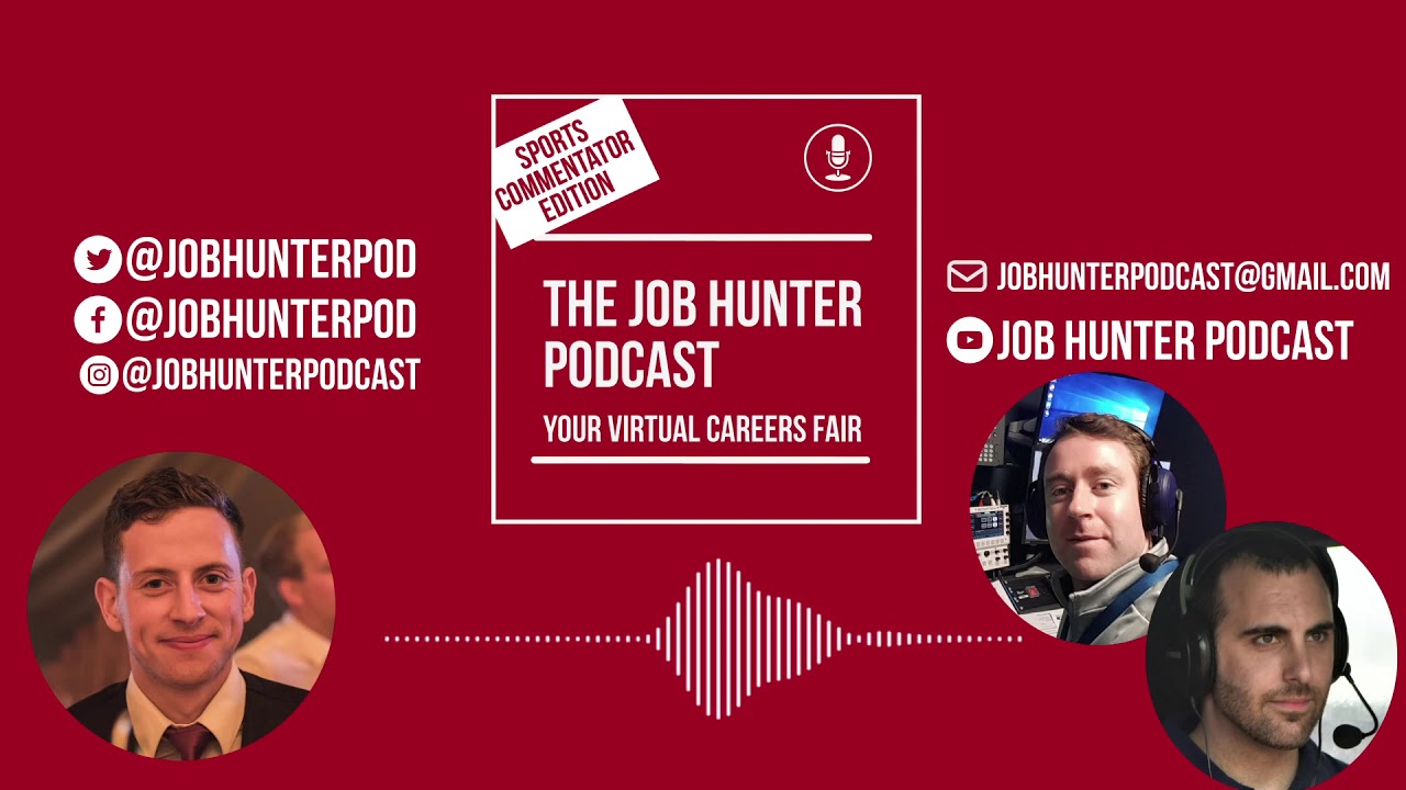 Learn to Commentate at the OLYMPICS - Job Hunter Podcast - Sports Commentator Edition