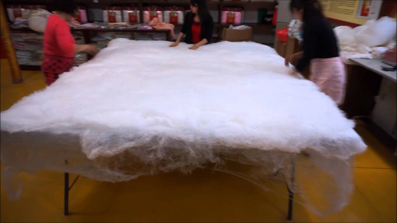 How Pure Silk Blanket is Made