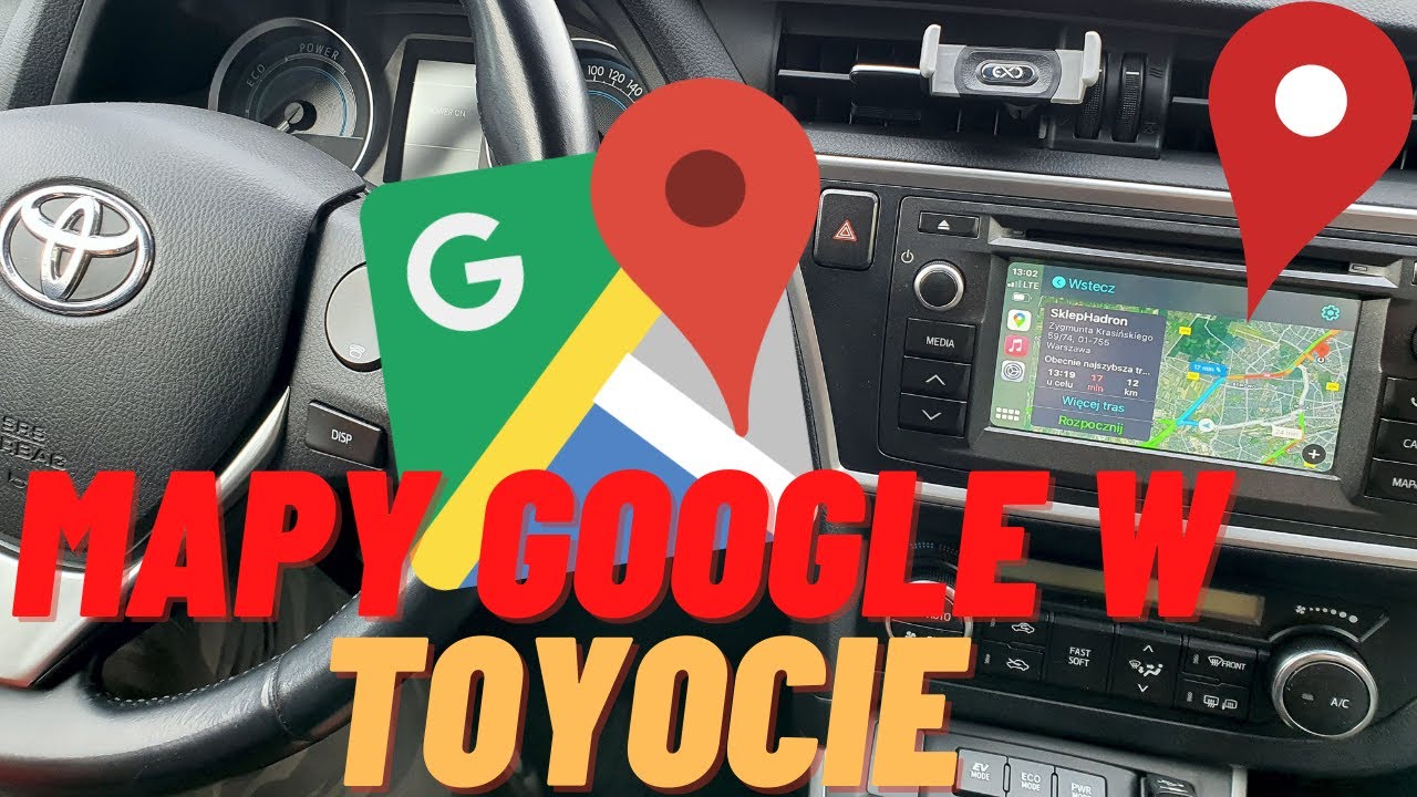 Android Auto i CarPlay do Toyoty Auris (radio Touch 2 i mapy Google)