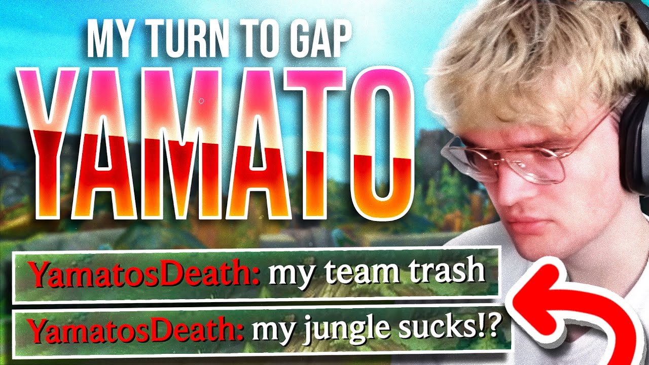 How to GAP MIDLANE against YAMATOSDEATH (CLEAN FUNDAMENTALS)
