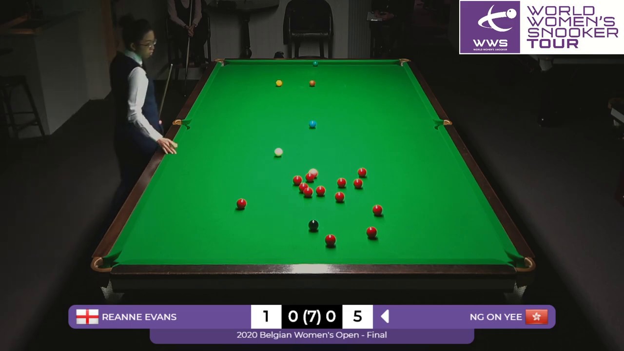 Belgian Women's Snooker Open 2020 - Reanne Evans v Ng On Yee