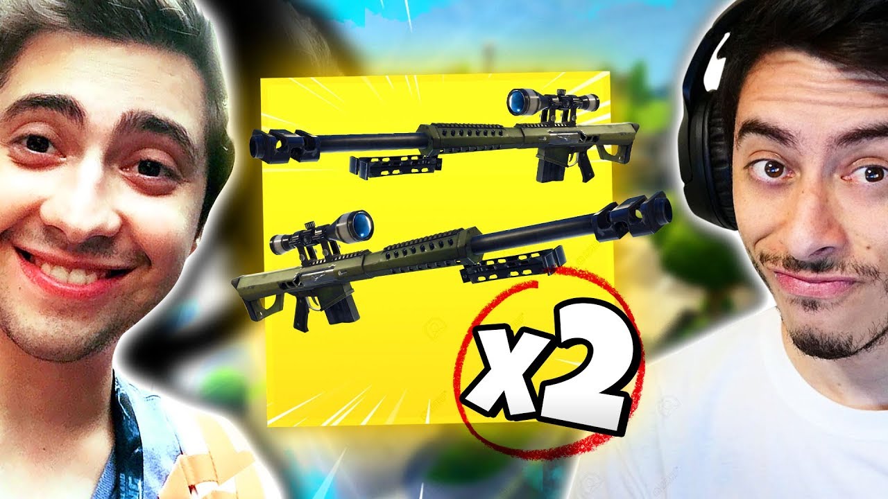 APELAMOS COM 2 SNIPER PESADAS! - Fortnite ft. Alanzoka