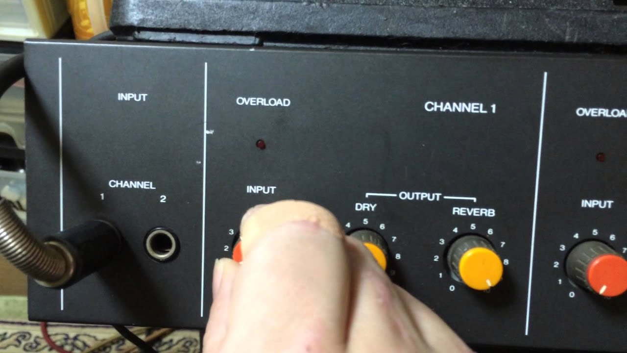 Fostex Model3180 Spring Reverb(with BWV872 Fugue)