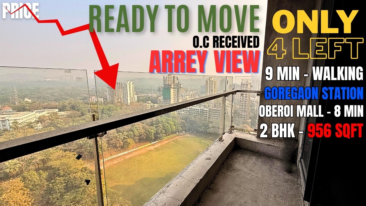 2bhk flat in Goregaon East | OC received | Ready to move | Near Railway | Arrey | Oberoi Mall |