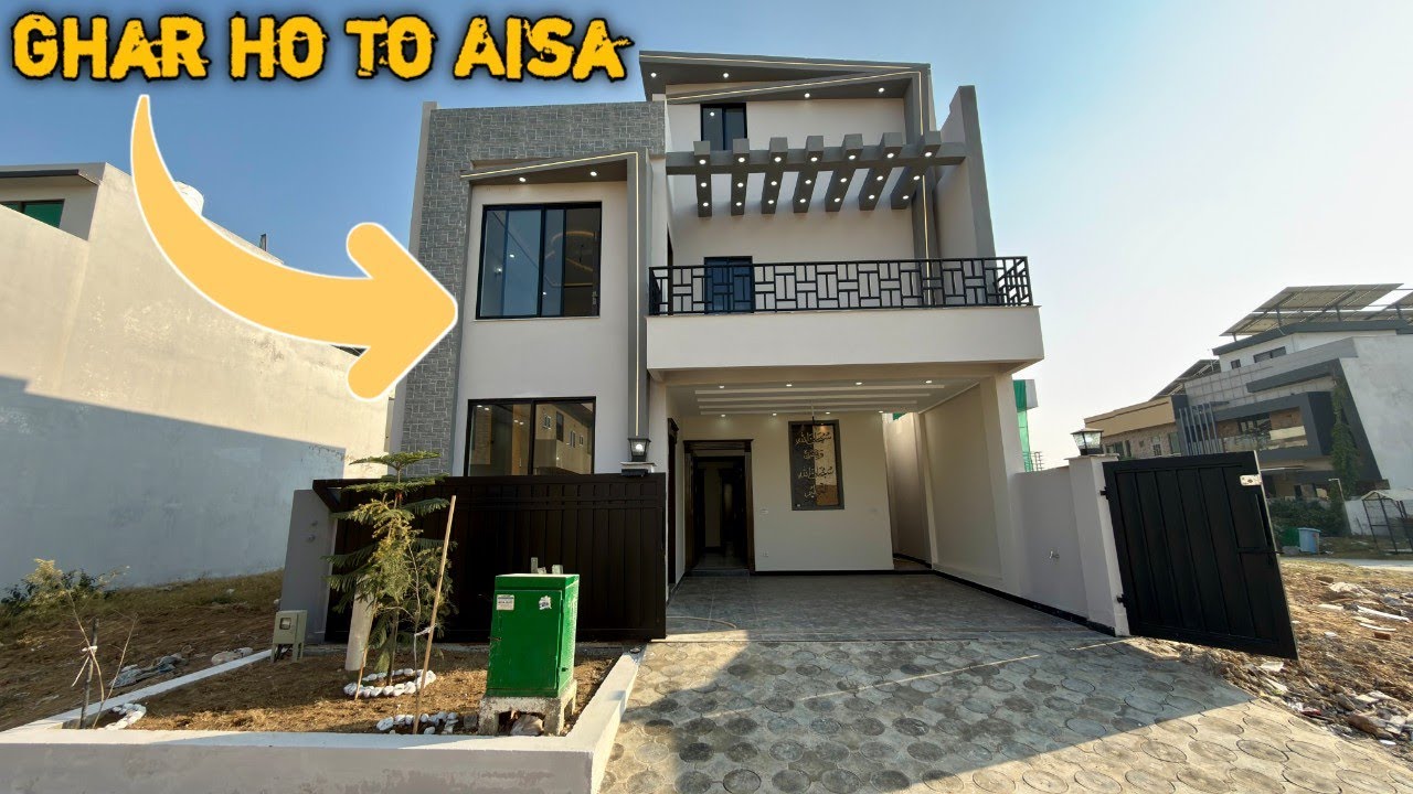 Afforadable Price 7 Marla Double Unit Family House For Sale in B-17 Islamabad