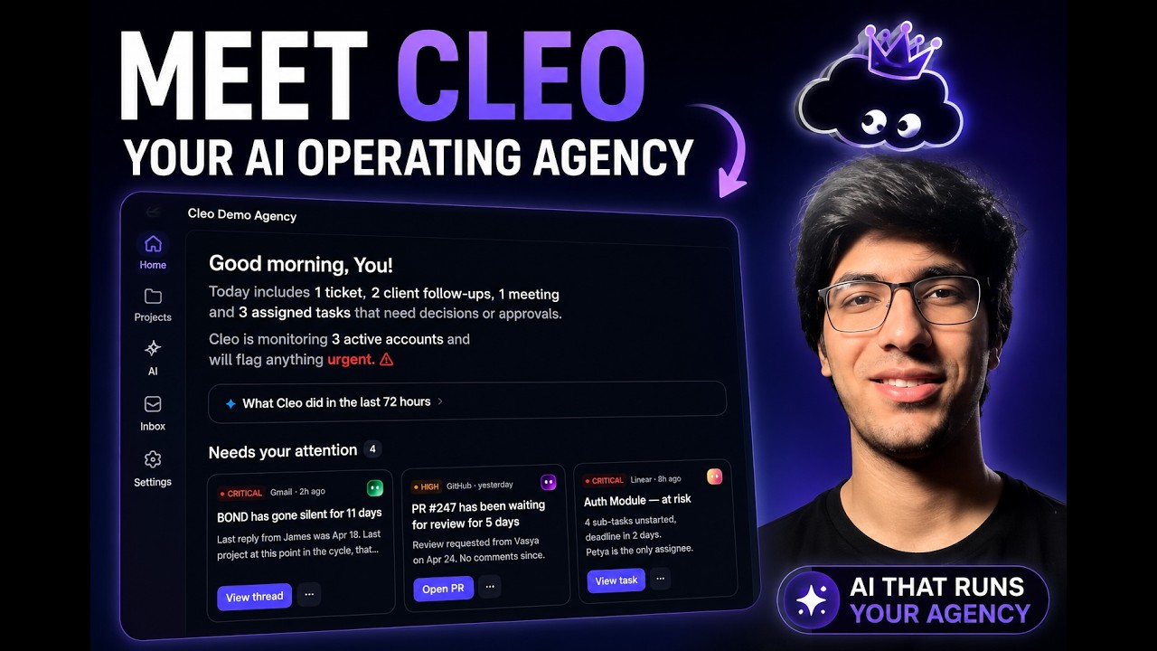 Cleo - AI Ops Tool for Digital Agencies