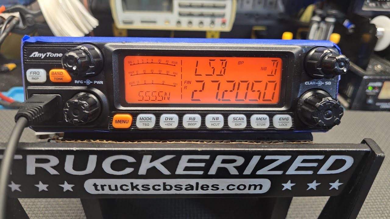 Отчет о работе Anytone AT-5555N II для Роберта из Арканзаса от truckscbsales.com