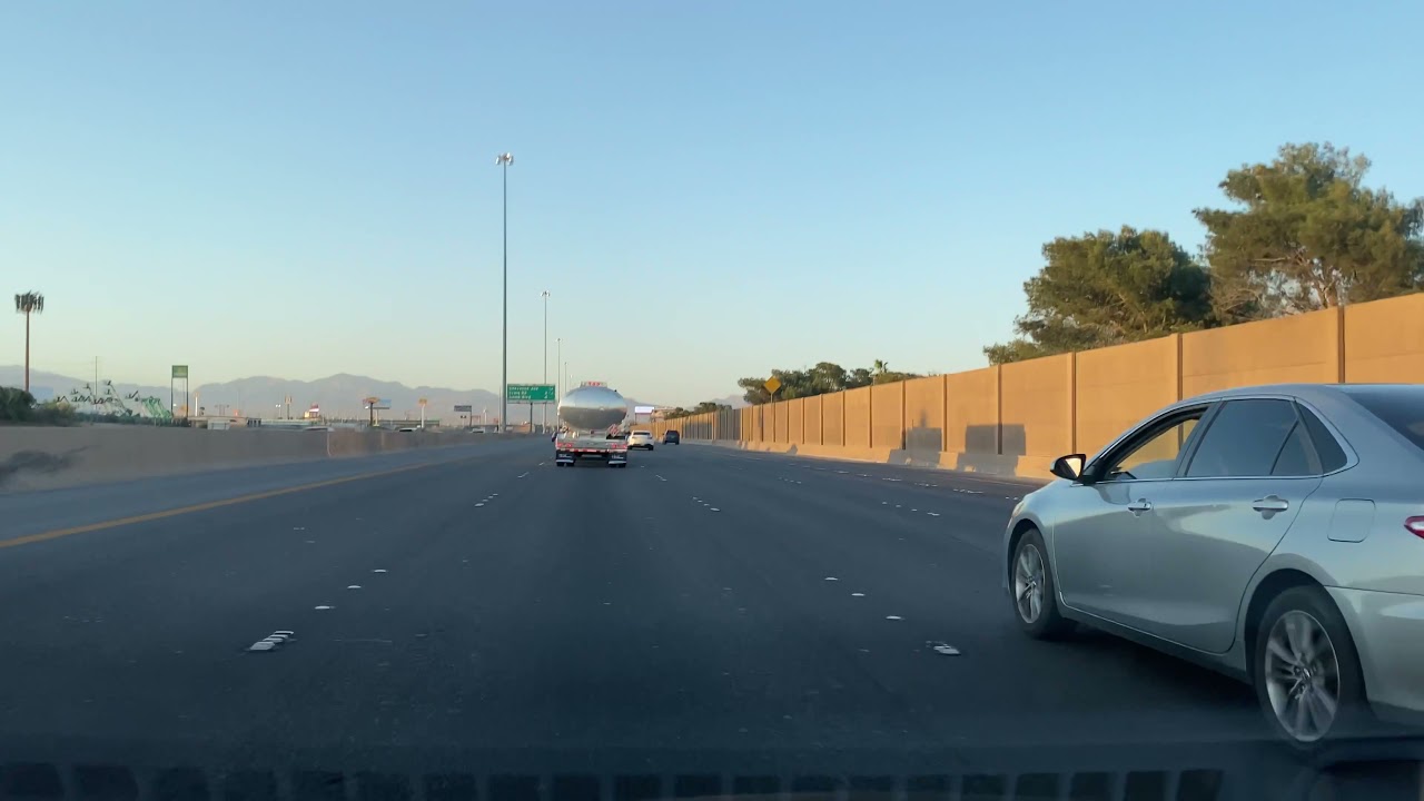 Driving I-15S to North Las Vegas NV
