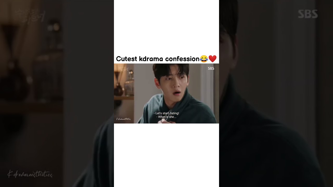 cutest confession ❤ #shorts #kdrama #suspiciouspartner