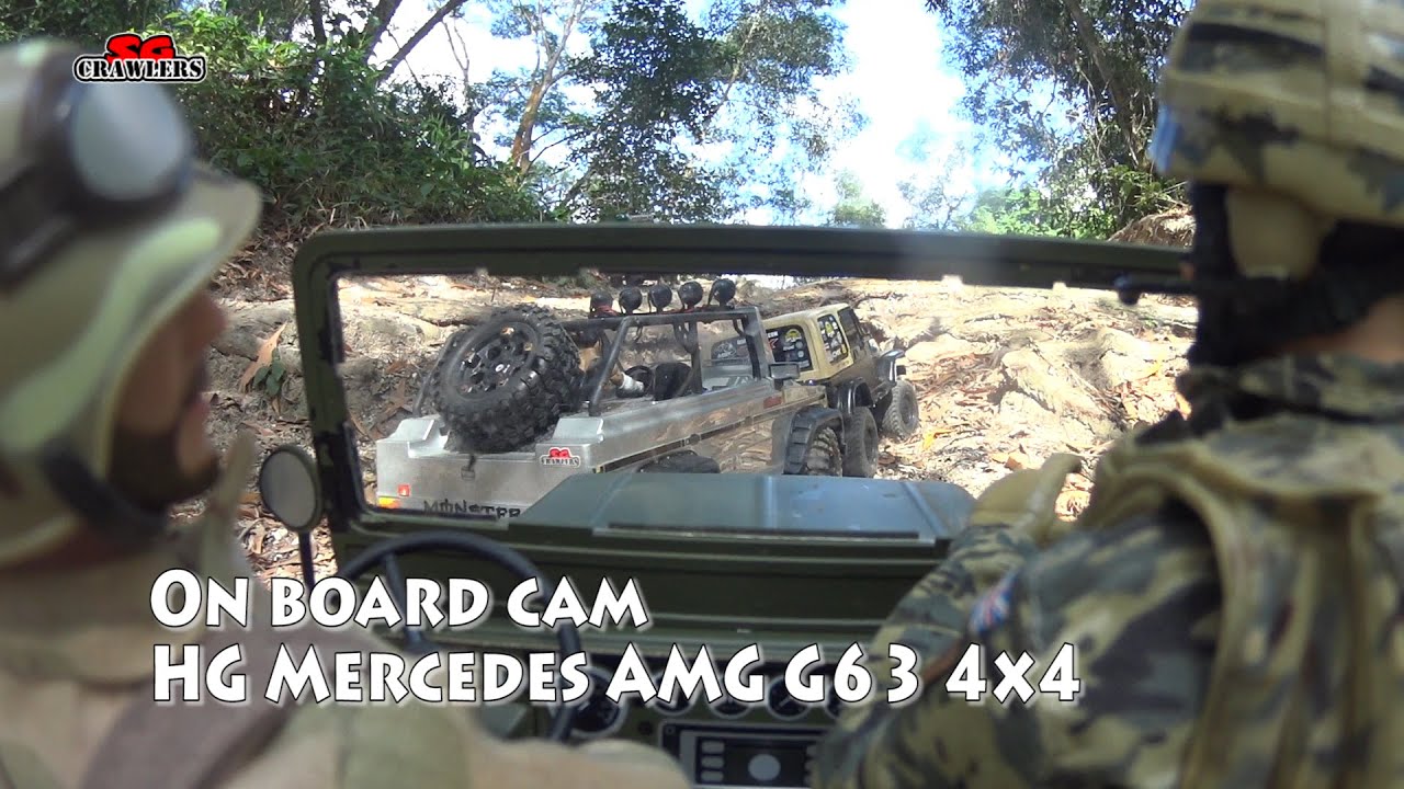 Onboard cam Sawback Scale Trucks Offroad Adventures RC Toyota Hilux Land Rover Jeep Wrangler