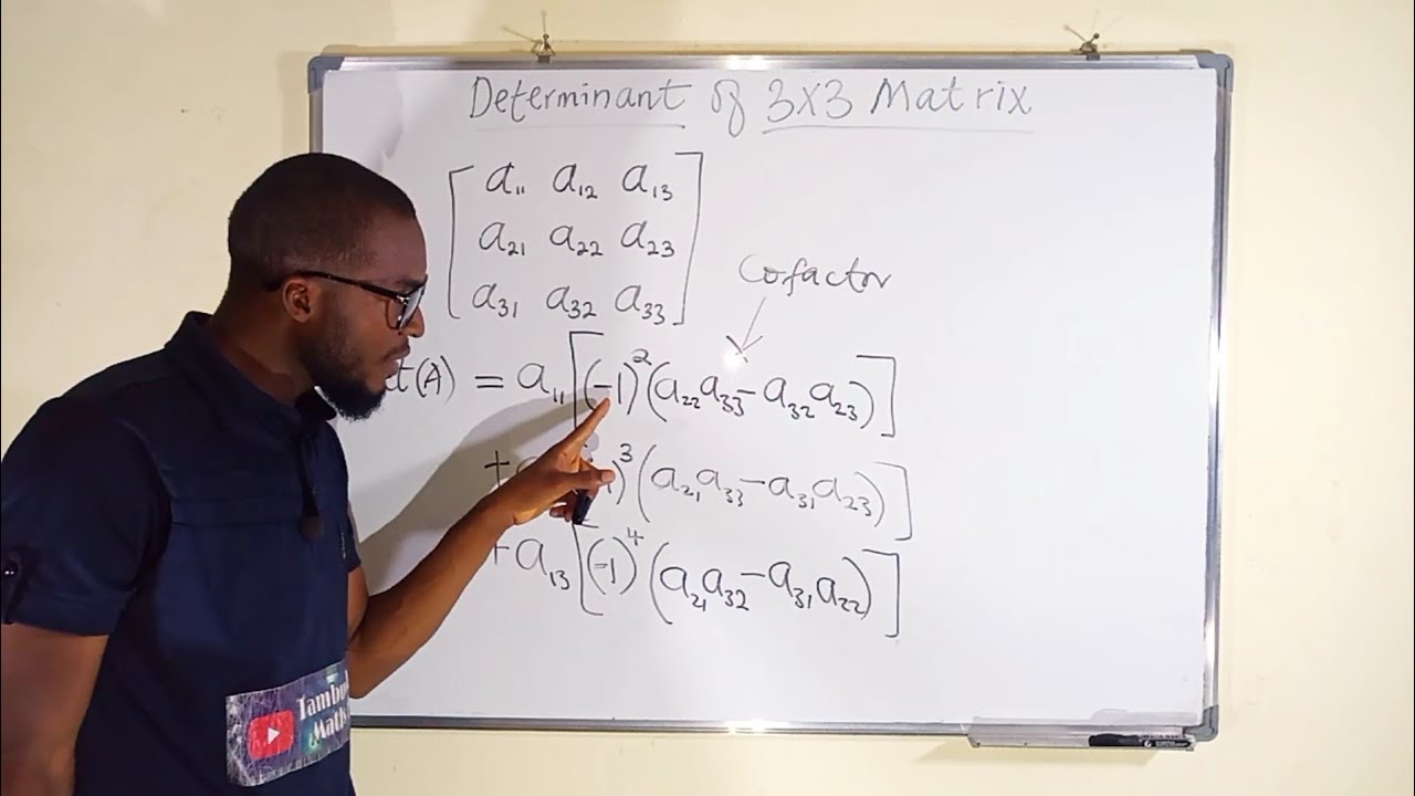 Determinant of 3x3 Matrix